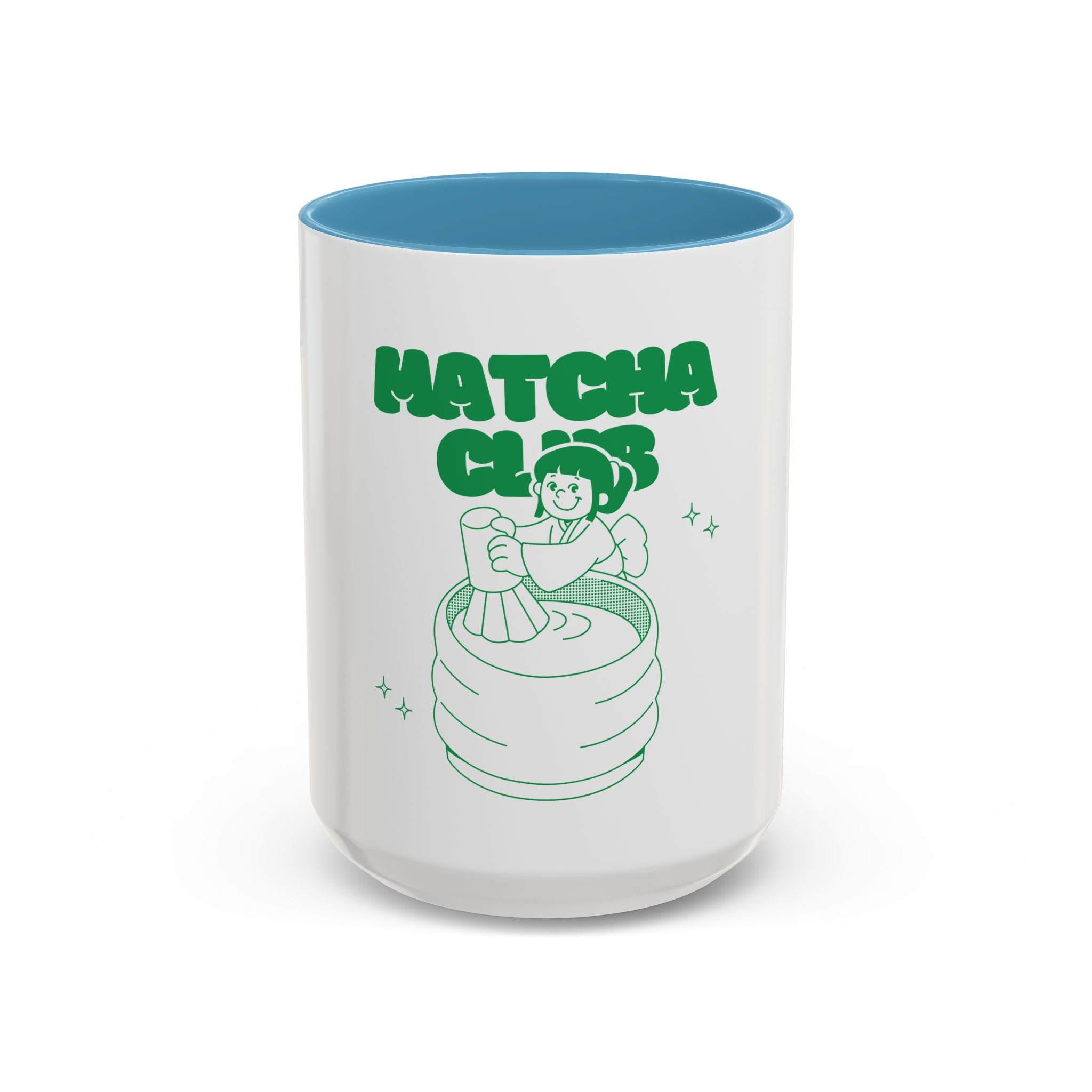Matcha Club Accent Coffee Mug
