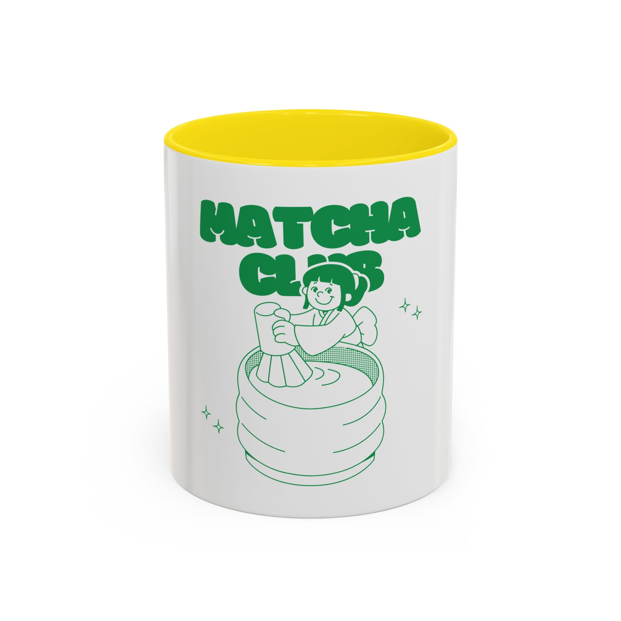 Matcha Club Accent Coffee Mug