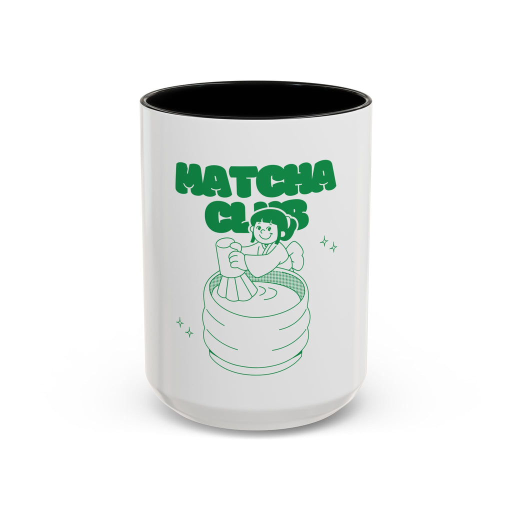Matcha Club Accent Coffee Mug