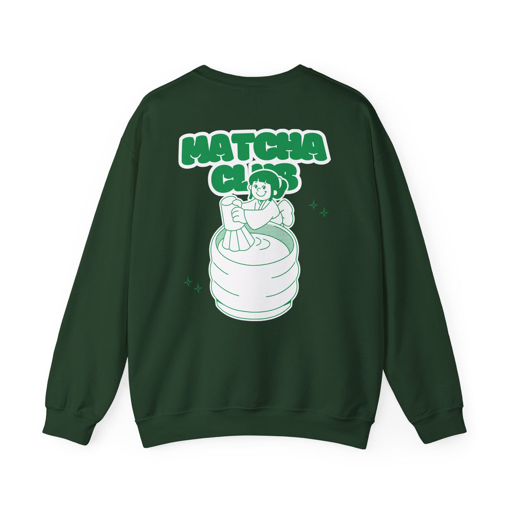 Matcha Club Crewneck Hoodie