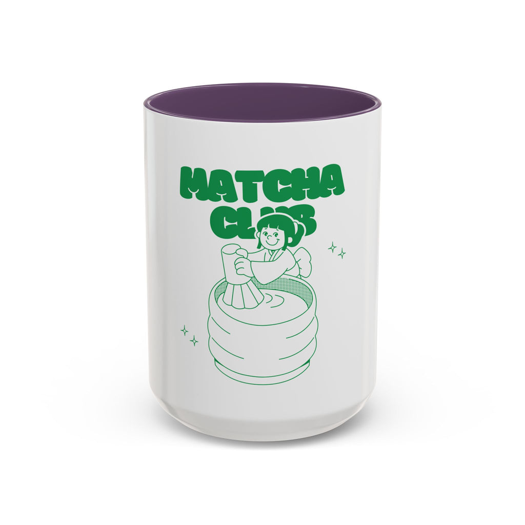 Matcha Club Accent Coffee Mug
