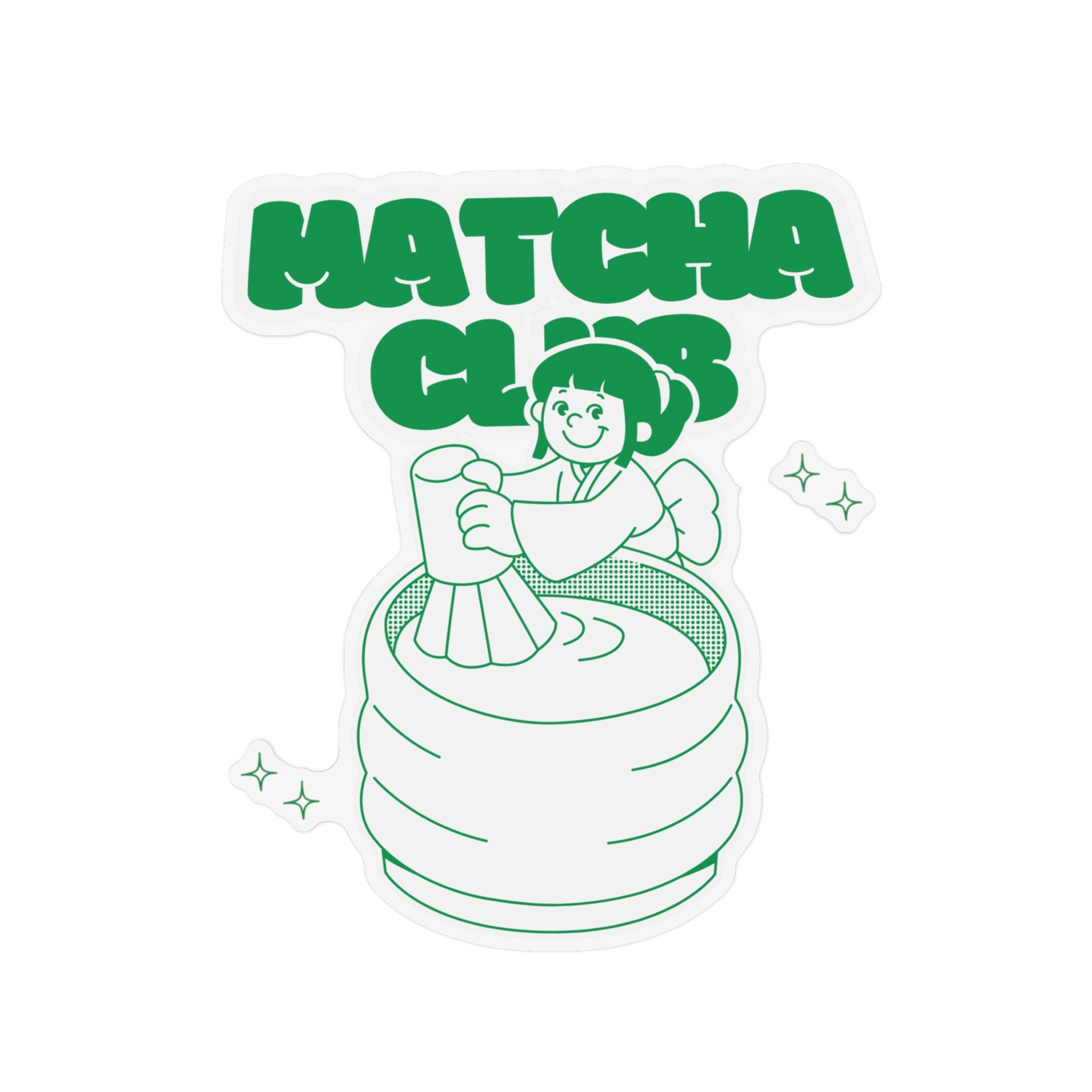 Sticker Matcha Club