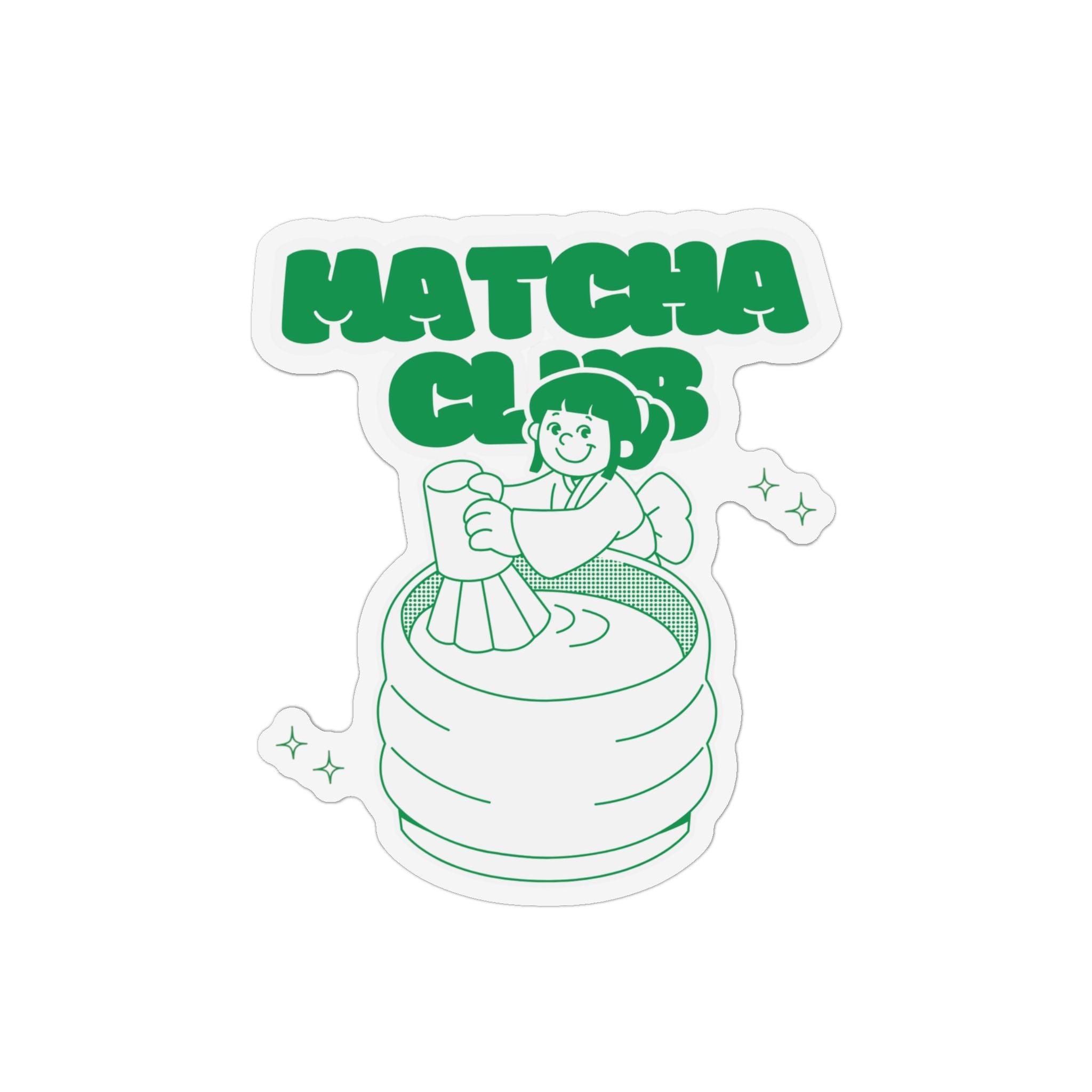 Sticker Matcha Club