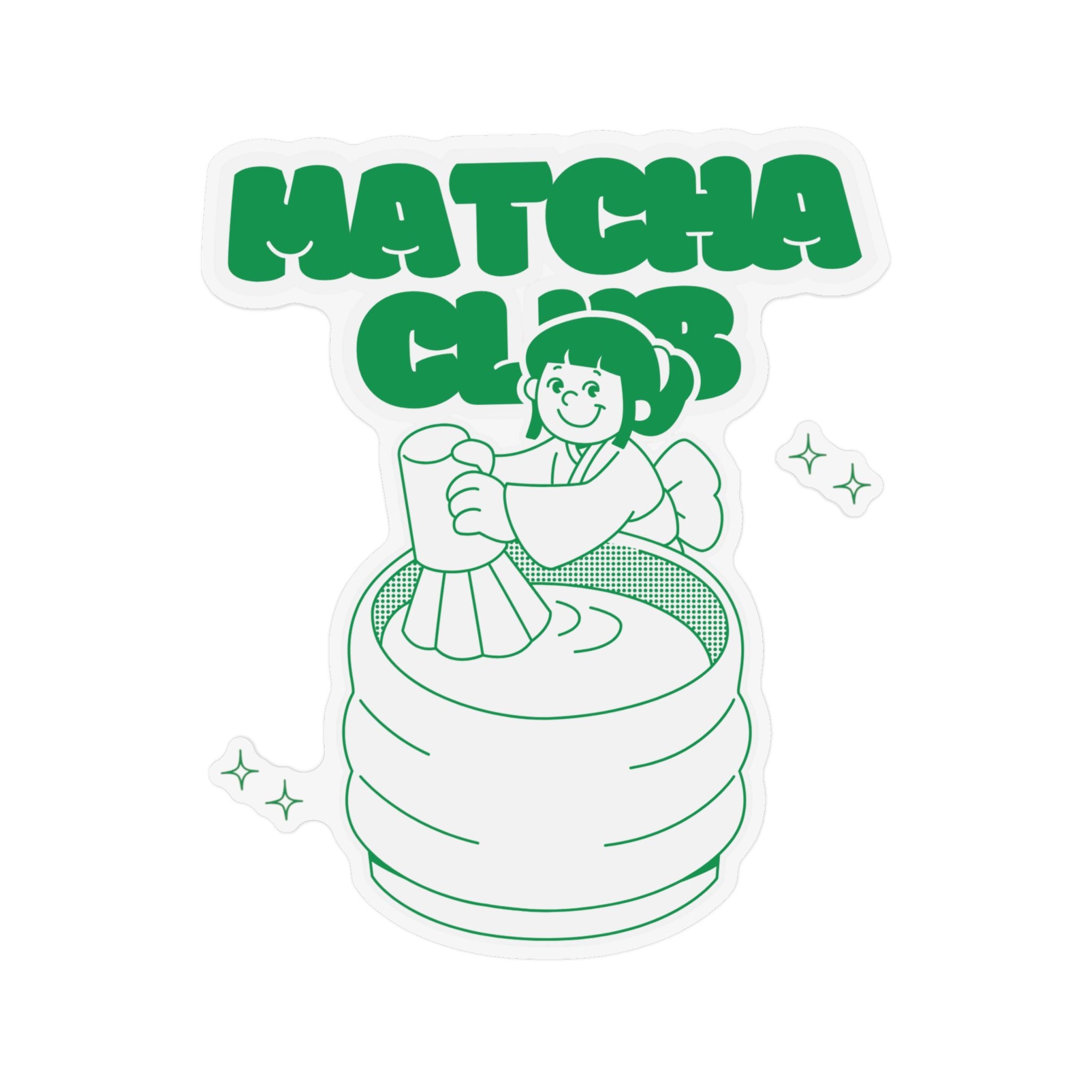 Sticker Matcha Club
