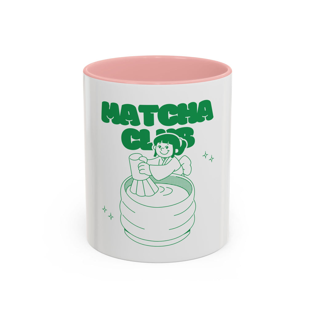 Matcha Club Accent Coffee Mug