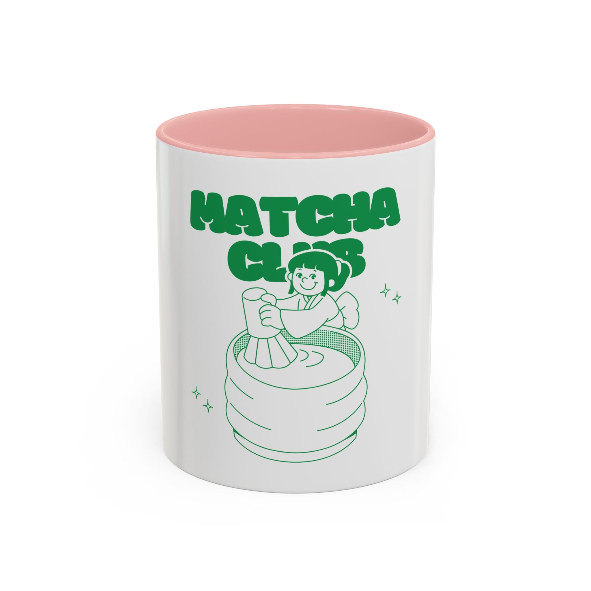 Matcha Club Accent Coffee Mug