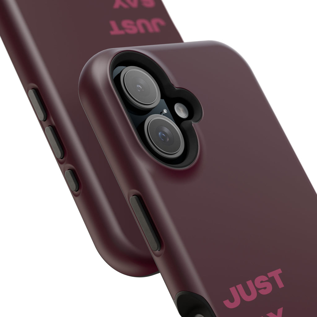 Just Say Fuck & Move On iPhone Case