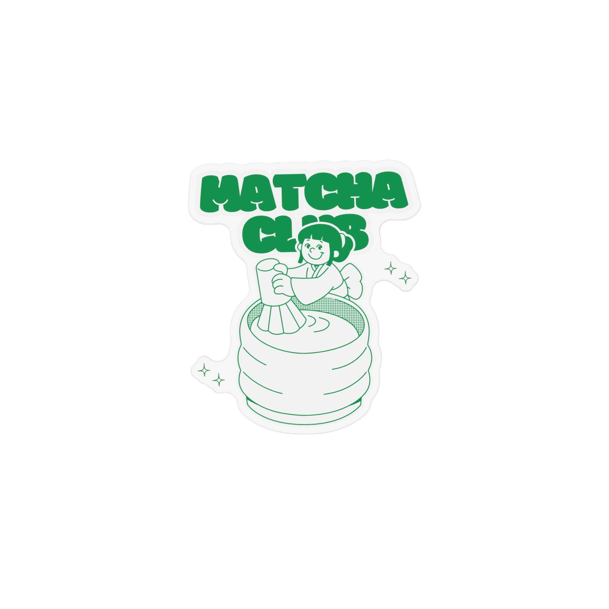 Sticker Matcha Club