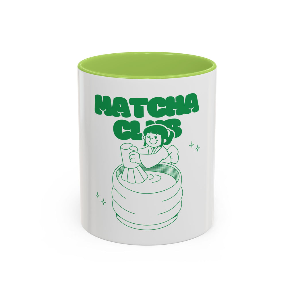 Matcha Club Accent Coffee Mug