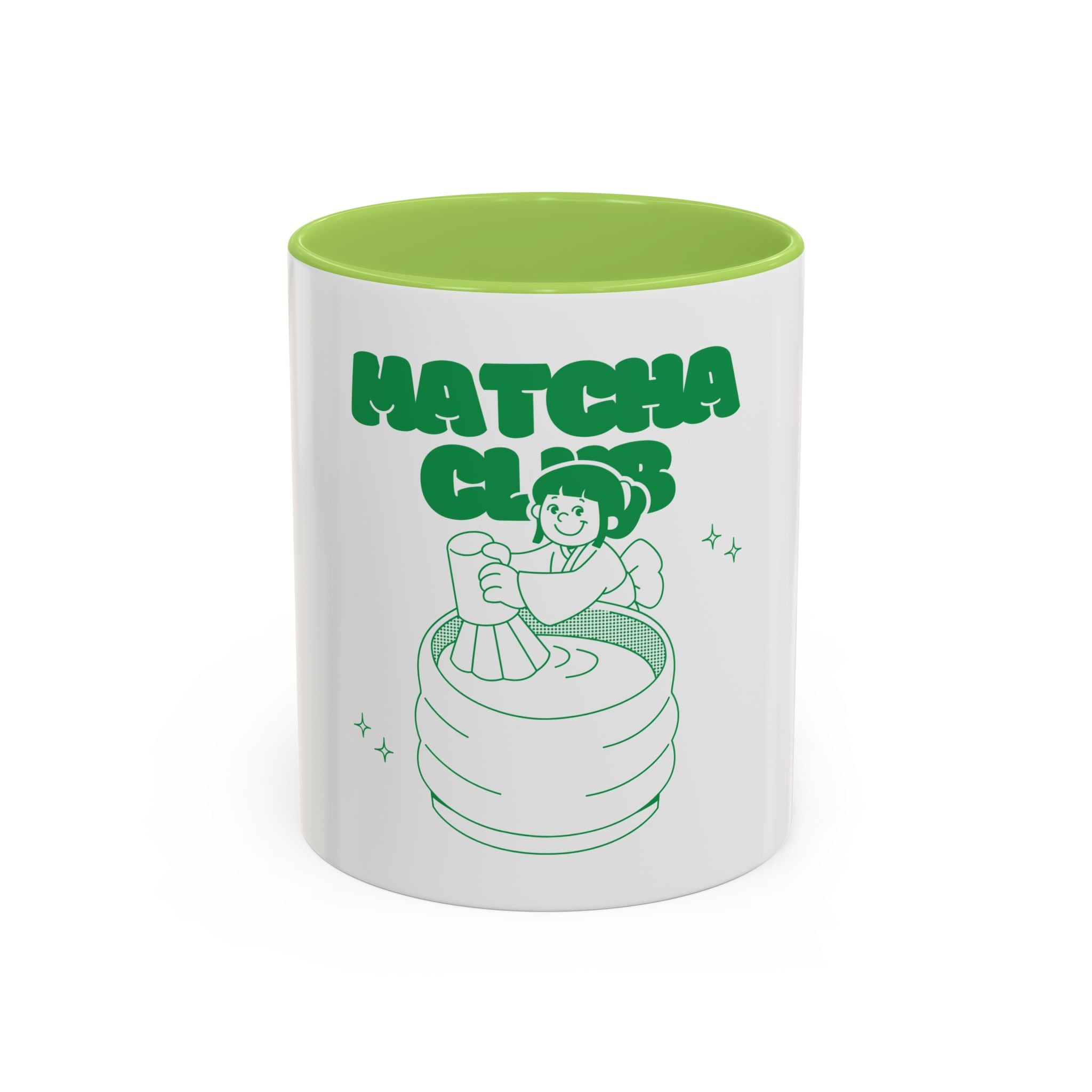 Matcha Club Accent Coffee Mug