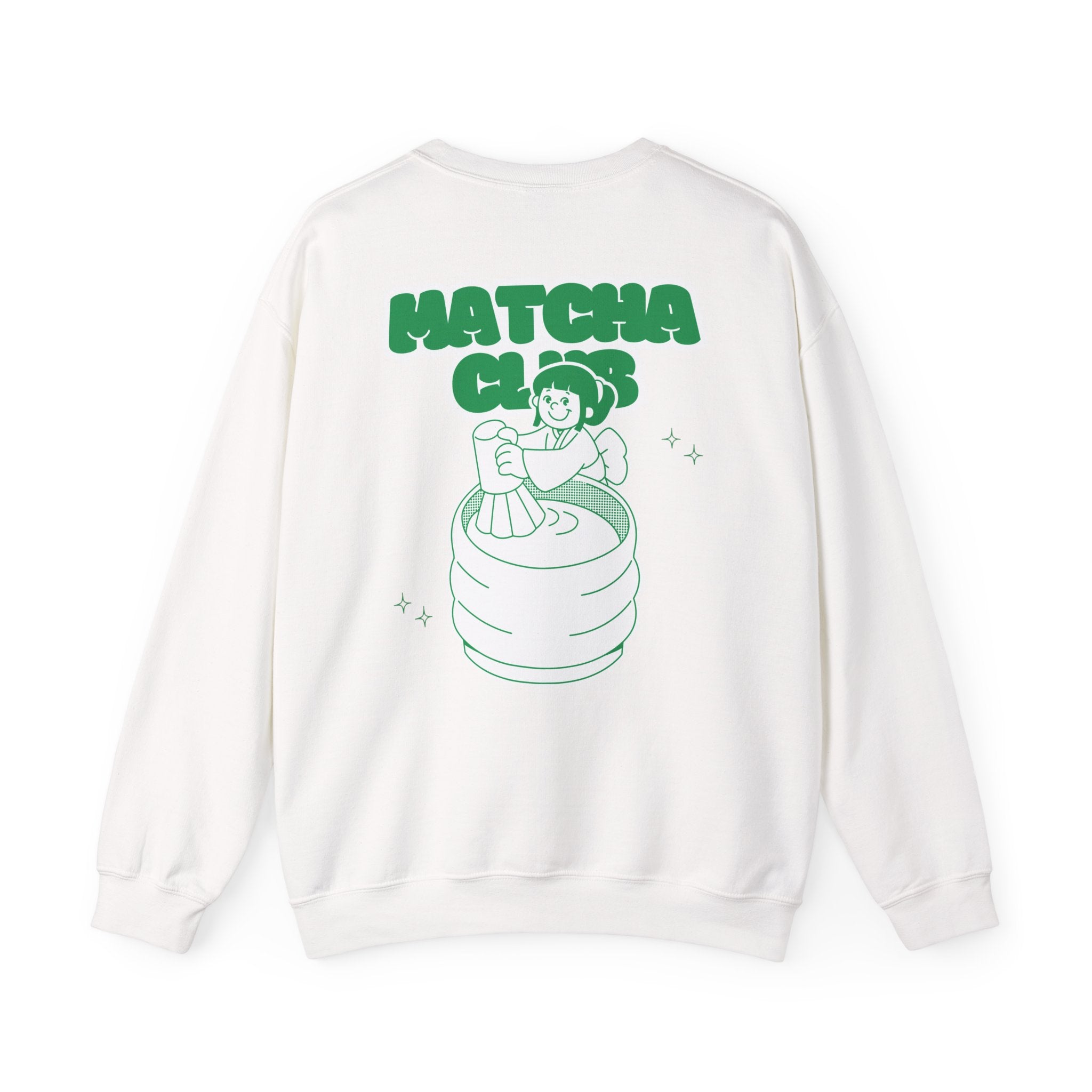 Matcha Club Crewneck Hoodie