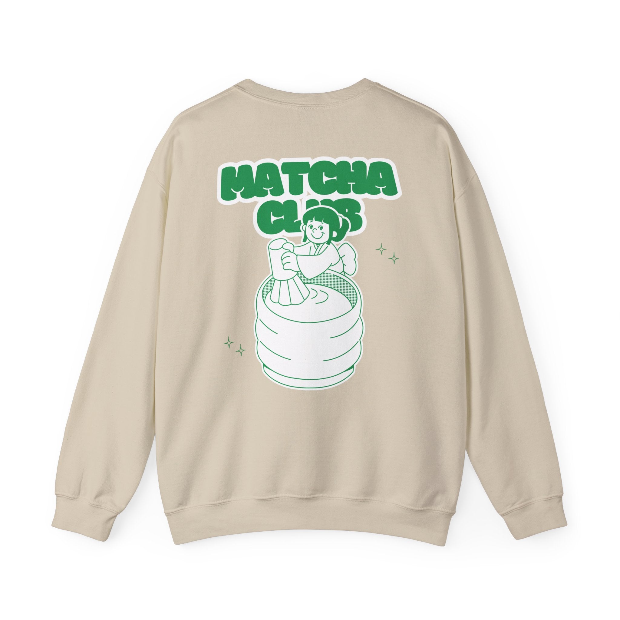 Matcha Club Crewneck Hoodie