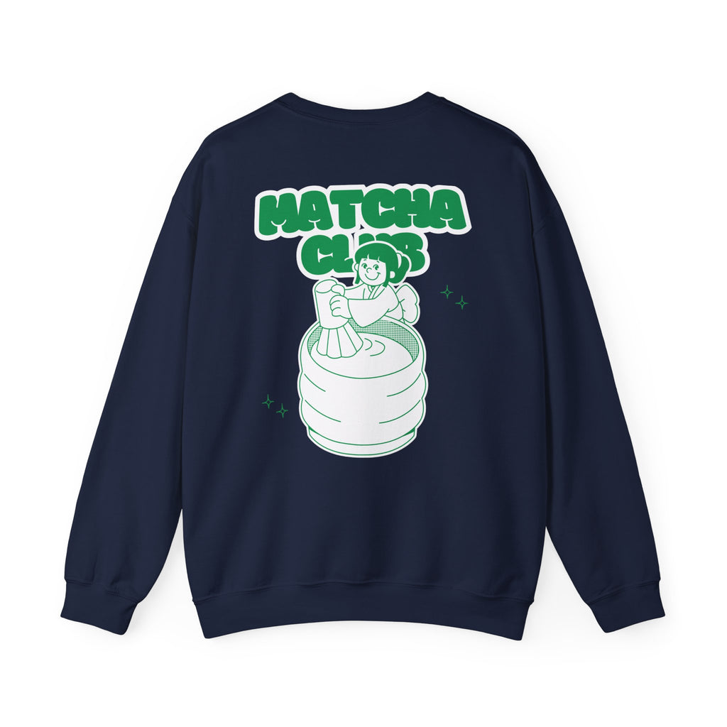 Matcha Club Crewneck Hoodie