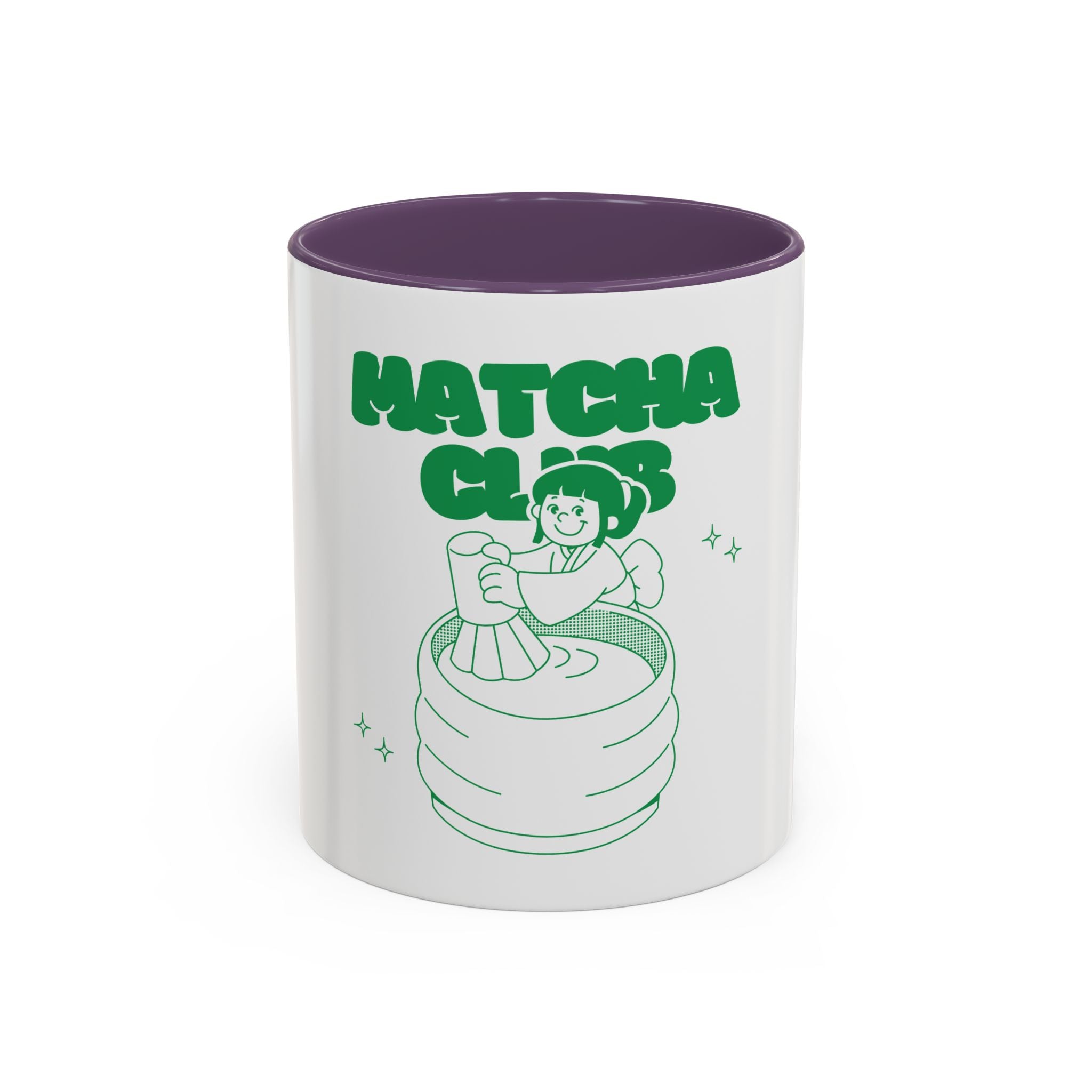 Matcha Club Accent Coffee Mug