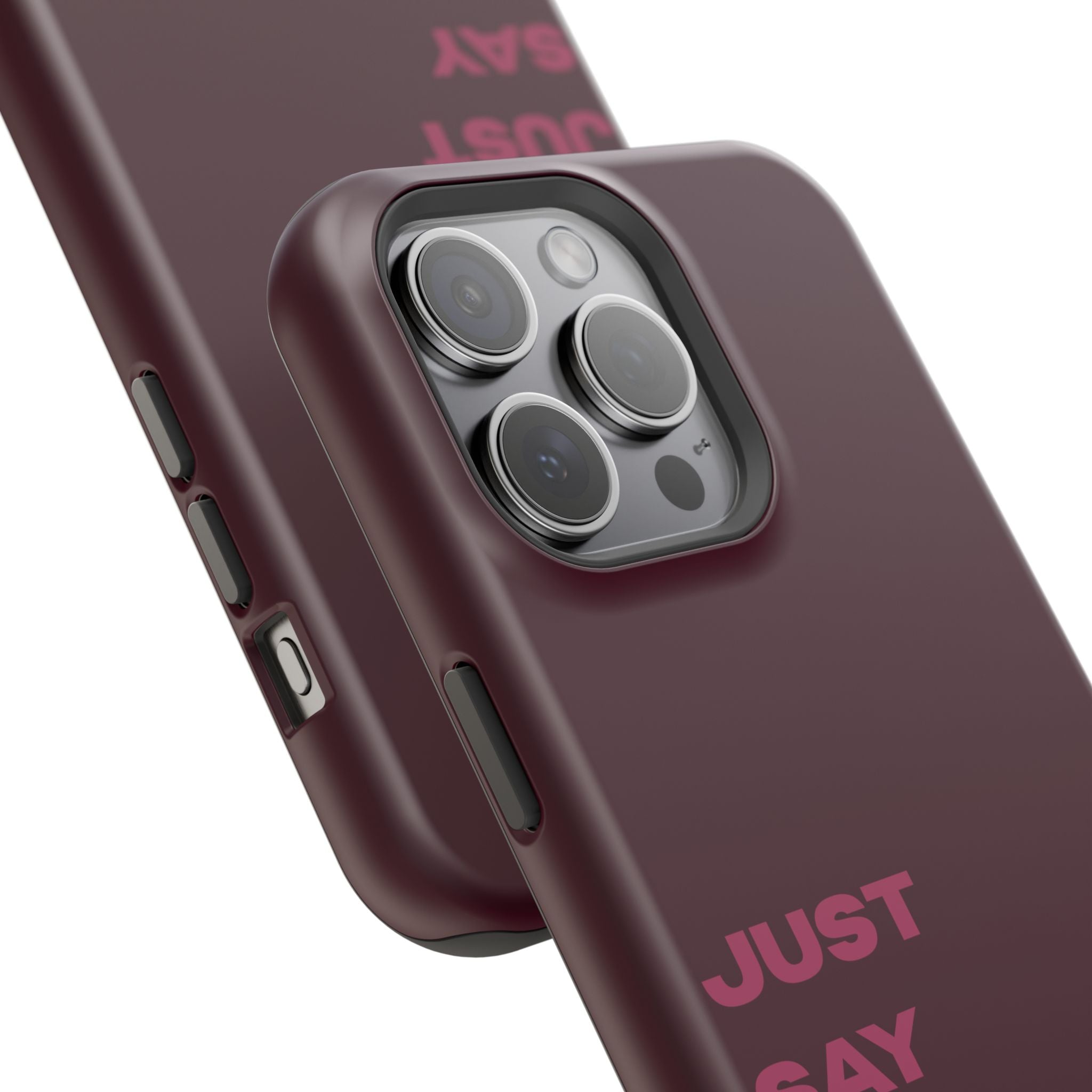 Just Say Fuck & Move On iPhone Case