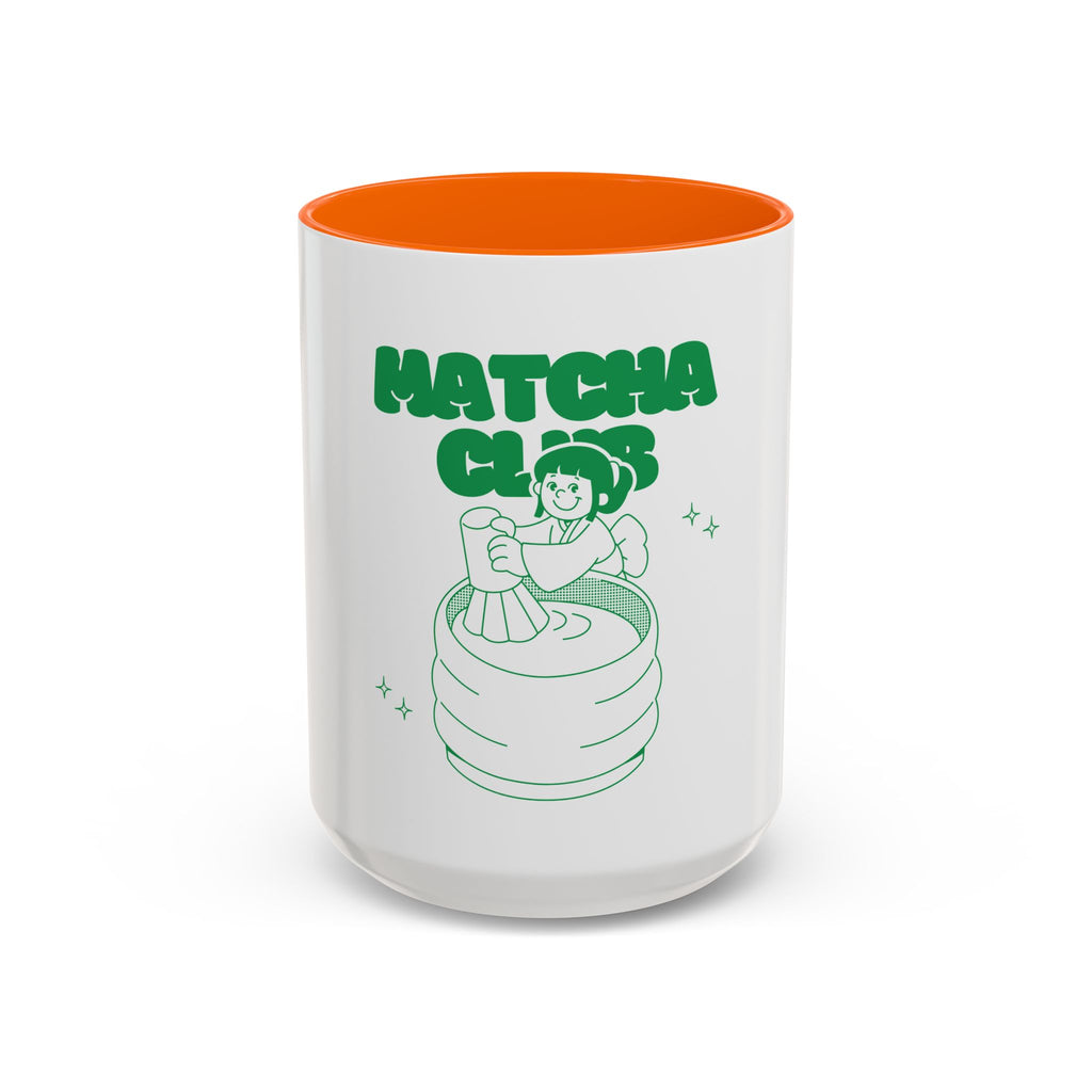 Matcha Club Accent Coffee Mug