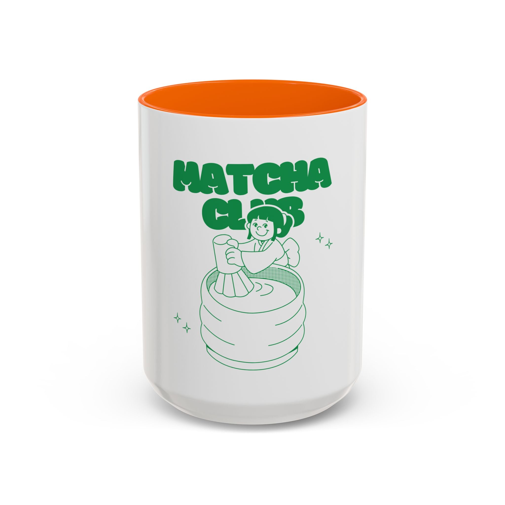 Matcha Club Accent Coffee Mug