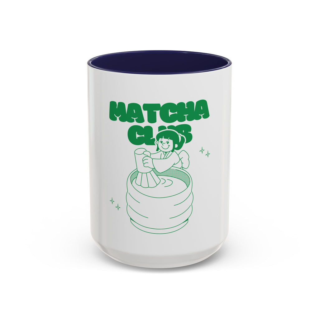 Matcha Club Accent Coffee Mug
