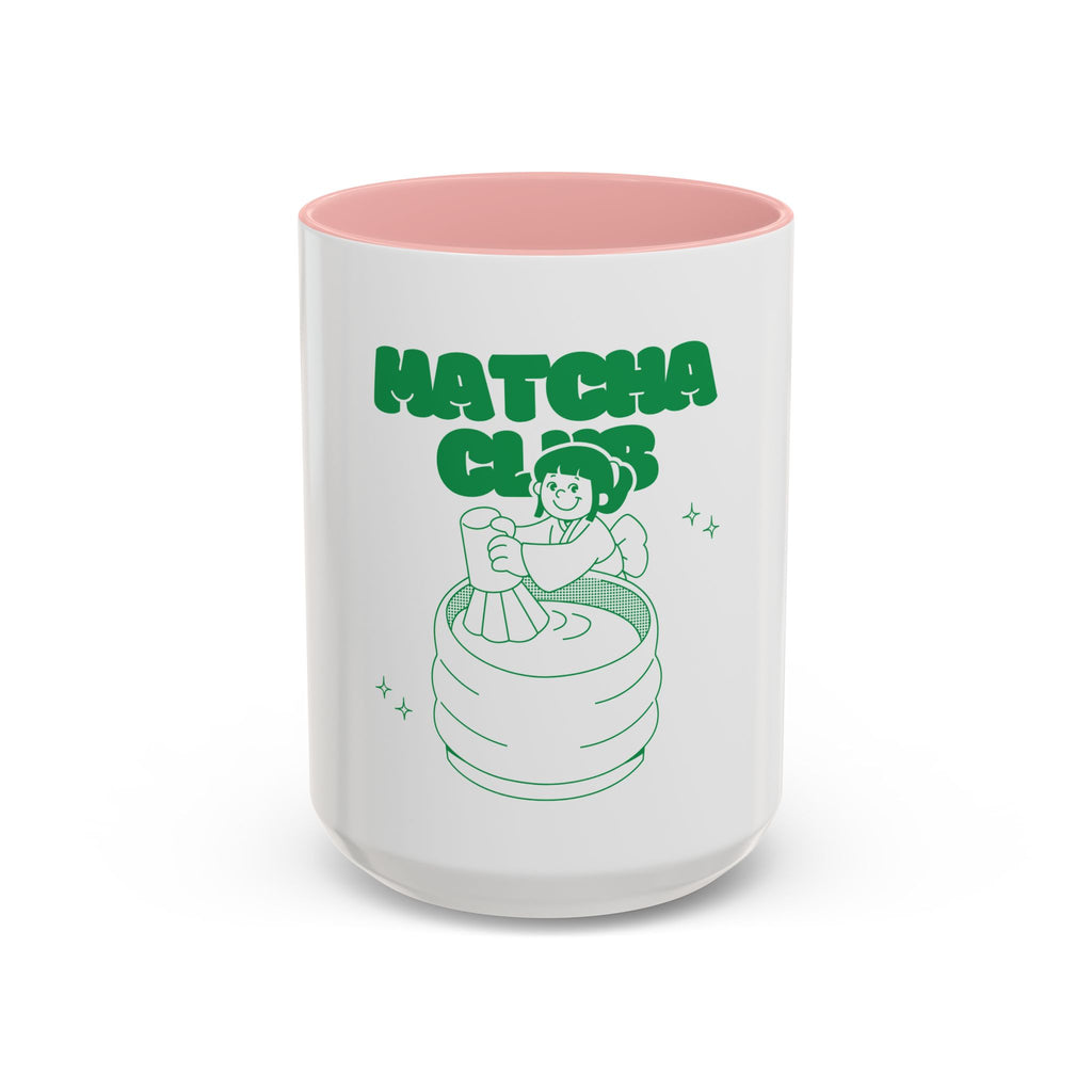 Matcha Club Accent Coffee Mug